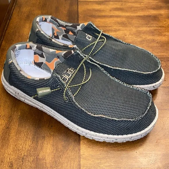 Hey Dude Men's Wally Kite Musk Shoes 110063136 men’s size 9